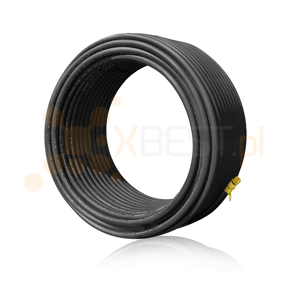 Rura RHDPE 32 x 2,9 mm czarna z pilotem