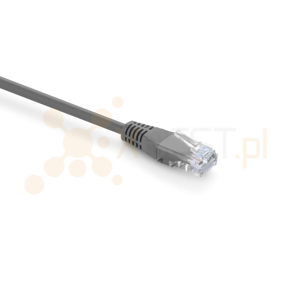 Patchcord U/UTP Cat 6, 0.5m, szary