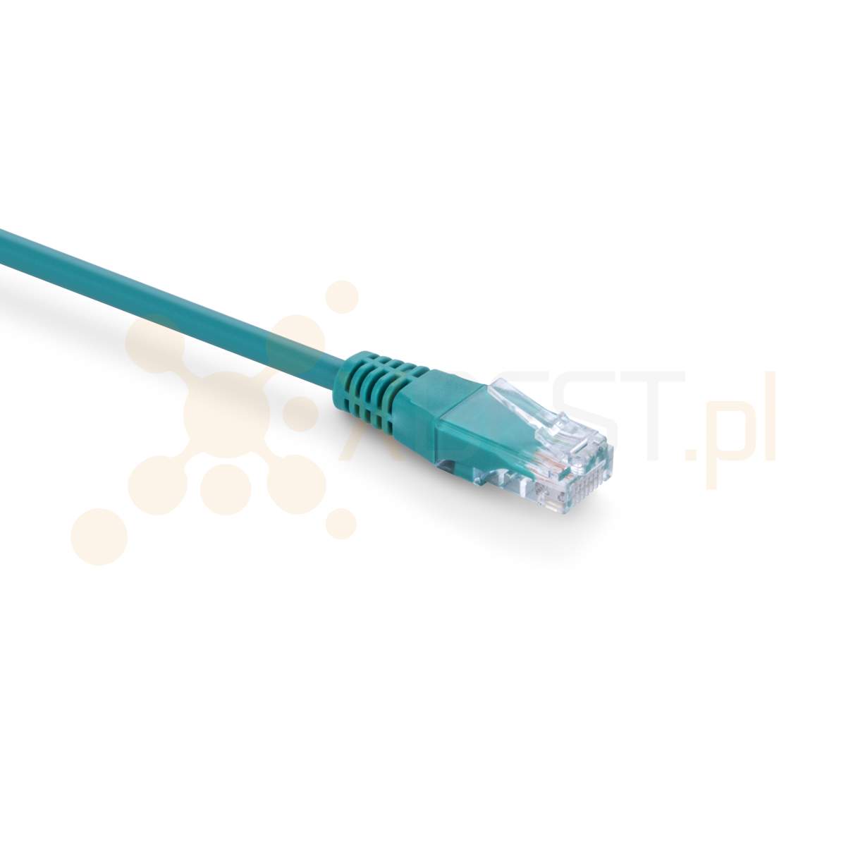 Patchcord U/UTP Cat 6, 3 m, zielony