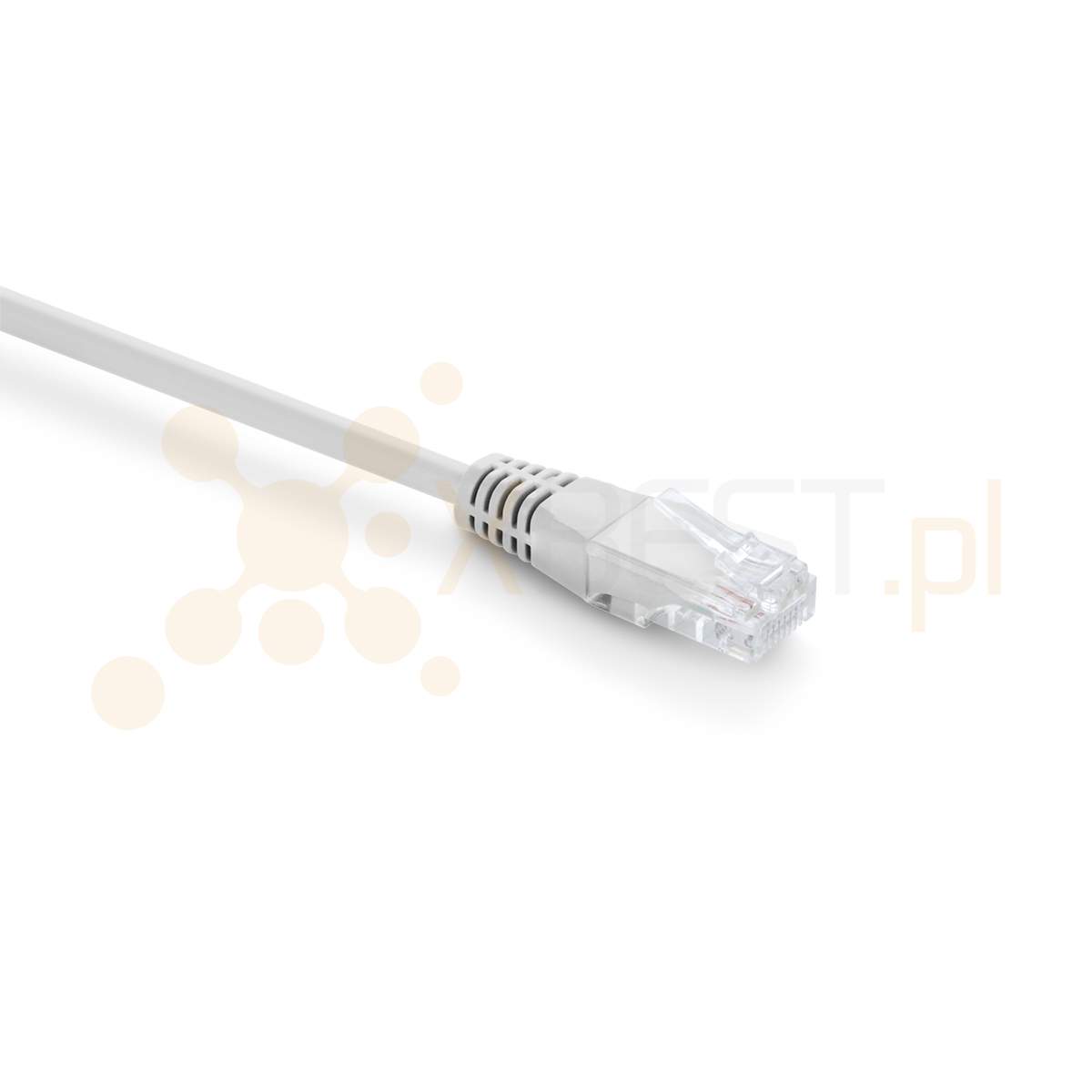 Patchcord U/UTP Cat 6, 0.25m, biały