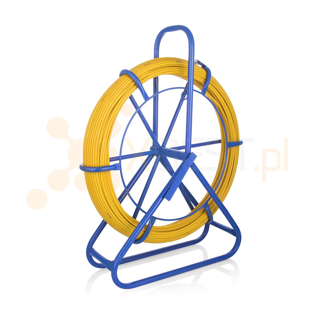 Fibre optic cable duct rodder 50m, 6mm (fibreglass + stand) BASIC
