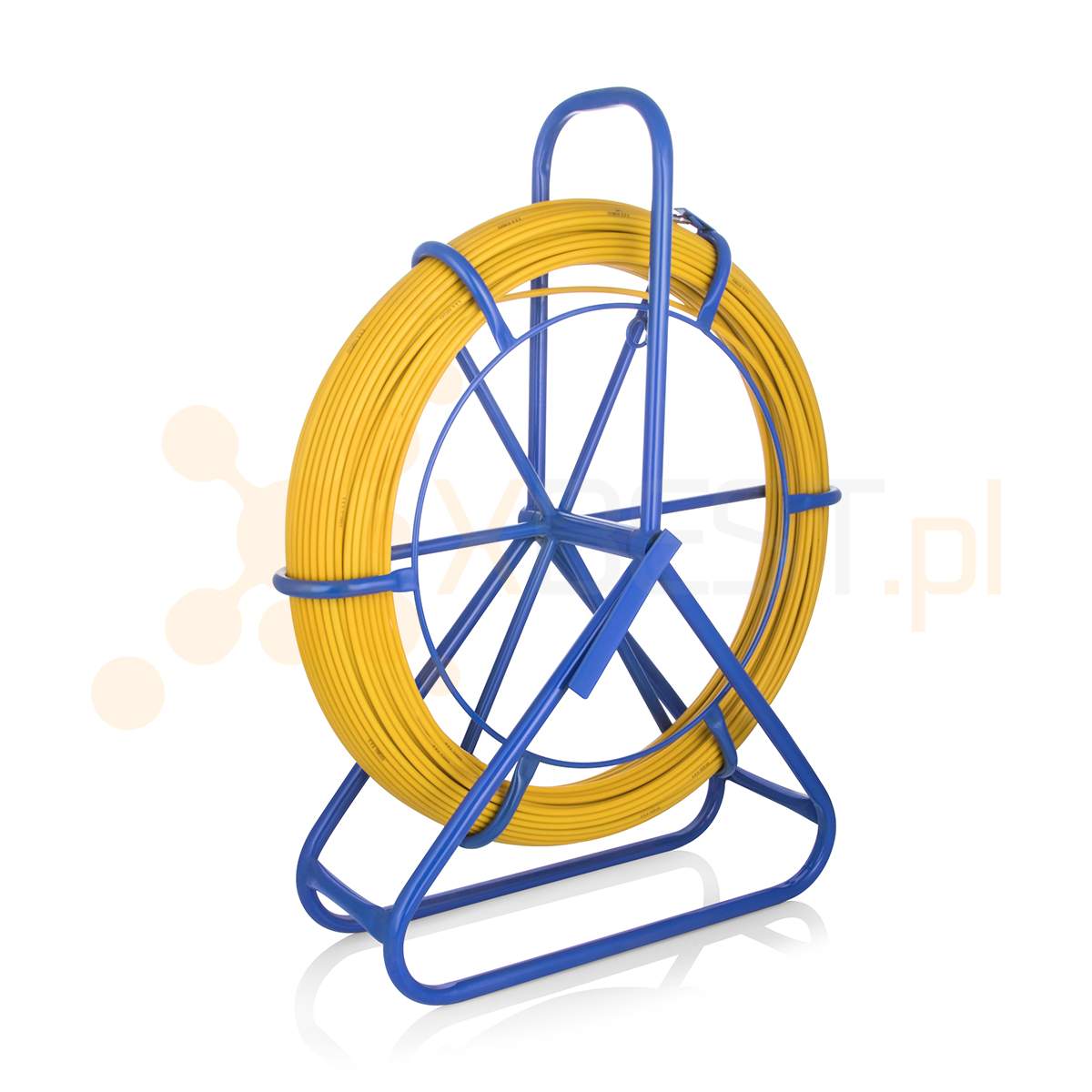 Pilot do wciągania kabli 200m, 6mm (włókno szklane FRP + Stojak) BASIC