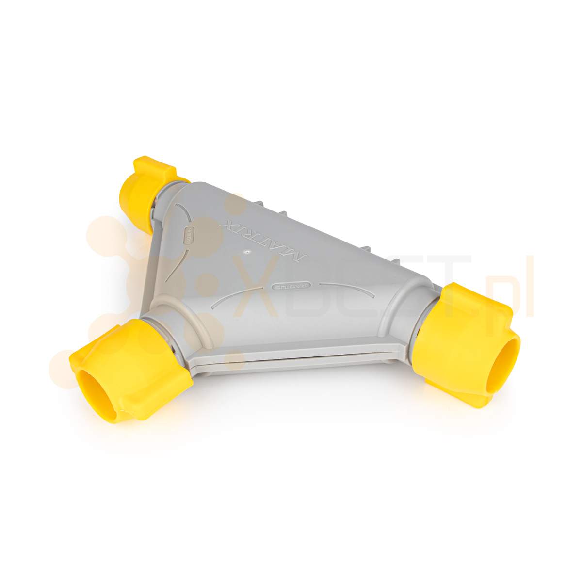 Trójnik dwudzielny równoprzelotowy Matrix T 90° fi 40-40-40