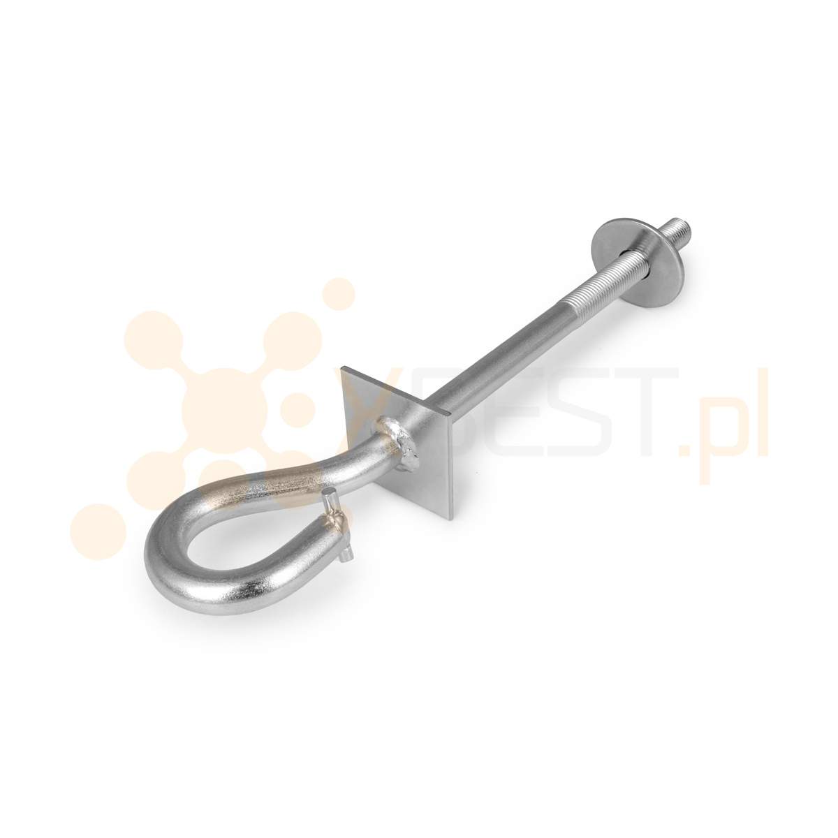 Śruba hakowa M14x220 [mm] wersja T do wieszania uchwytów