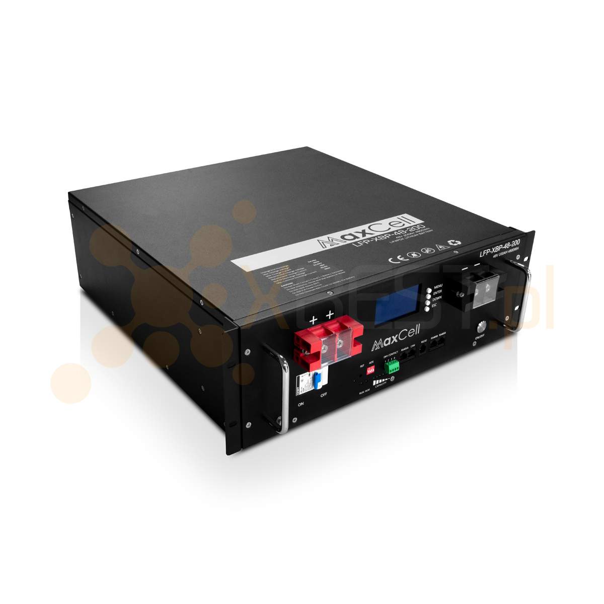 Akumulator LiFePO4 LFP-XBP-48-200 (48V 200Ah M6 19'' 5U)