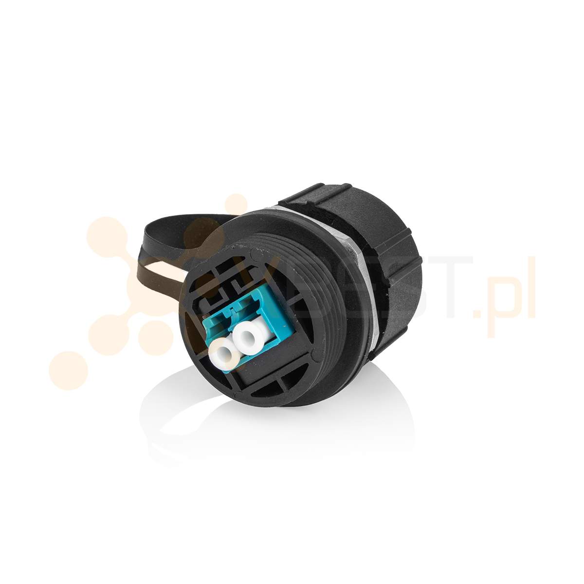 Adapter ODVA IP68 LC/UPC, SM, DUPLEX