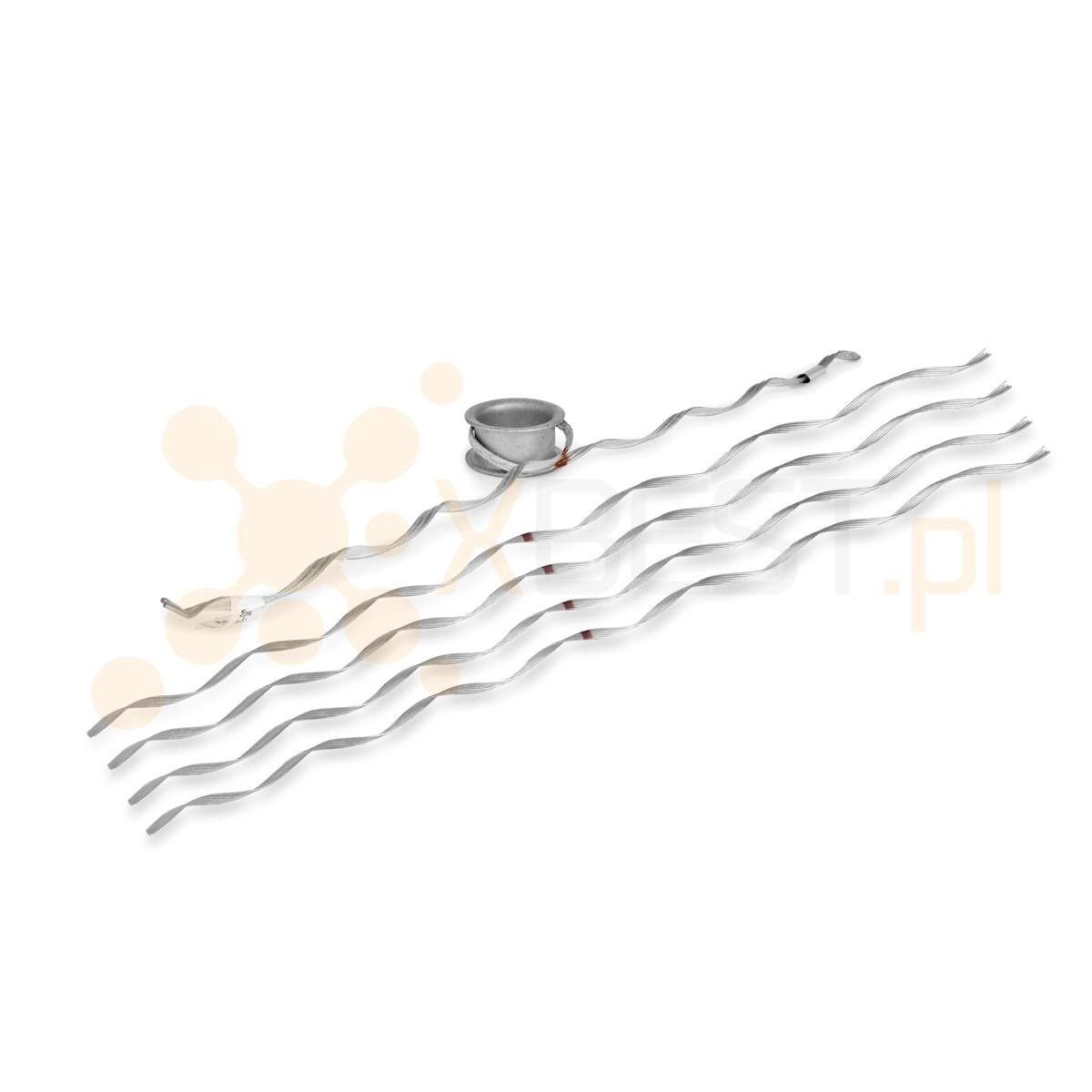 Uchwyt przelotowy Sdünnger SPIRAL S192-209 (19.2-20.9mm) BROWN 15kN