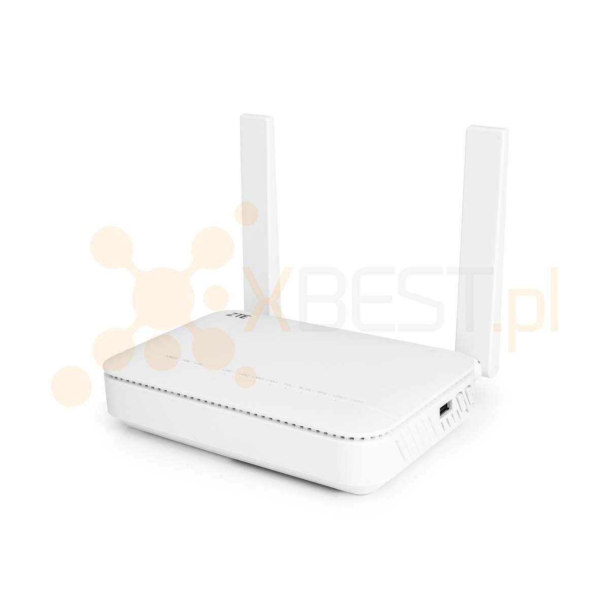 ZTE ONT GPON F6610M (4xGE, 1xFX, WiFi-AX, 2xUSB) (SC/UPC)