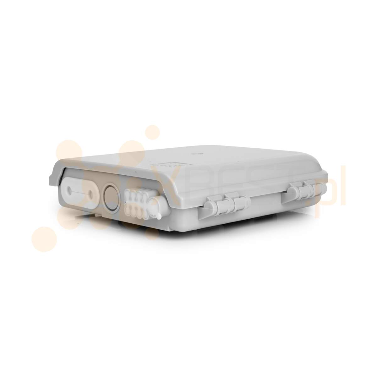 Mufa światłowodowa Tracom FTTX MDU B08 (oval port) GREY