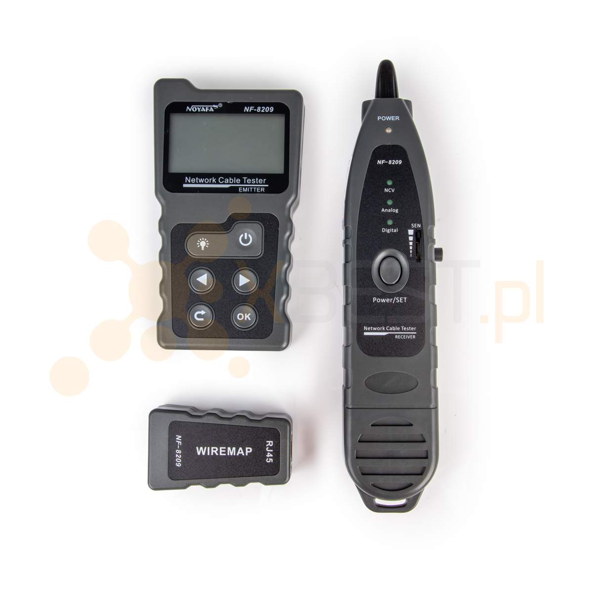 Tester okablowania LCD NOYAFA NF-8209