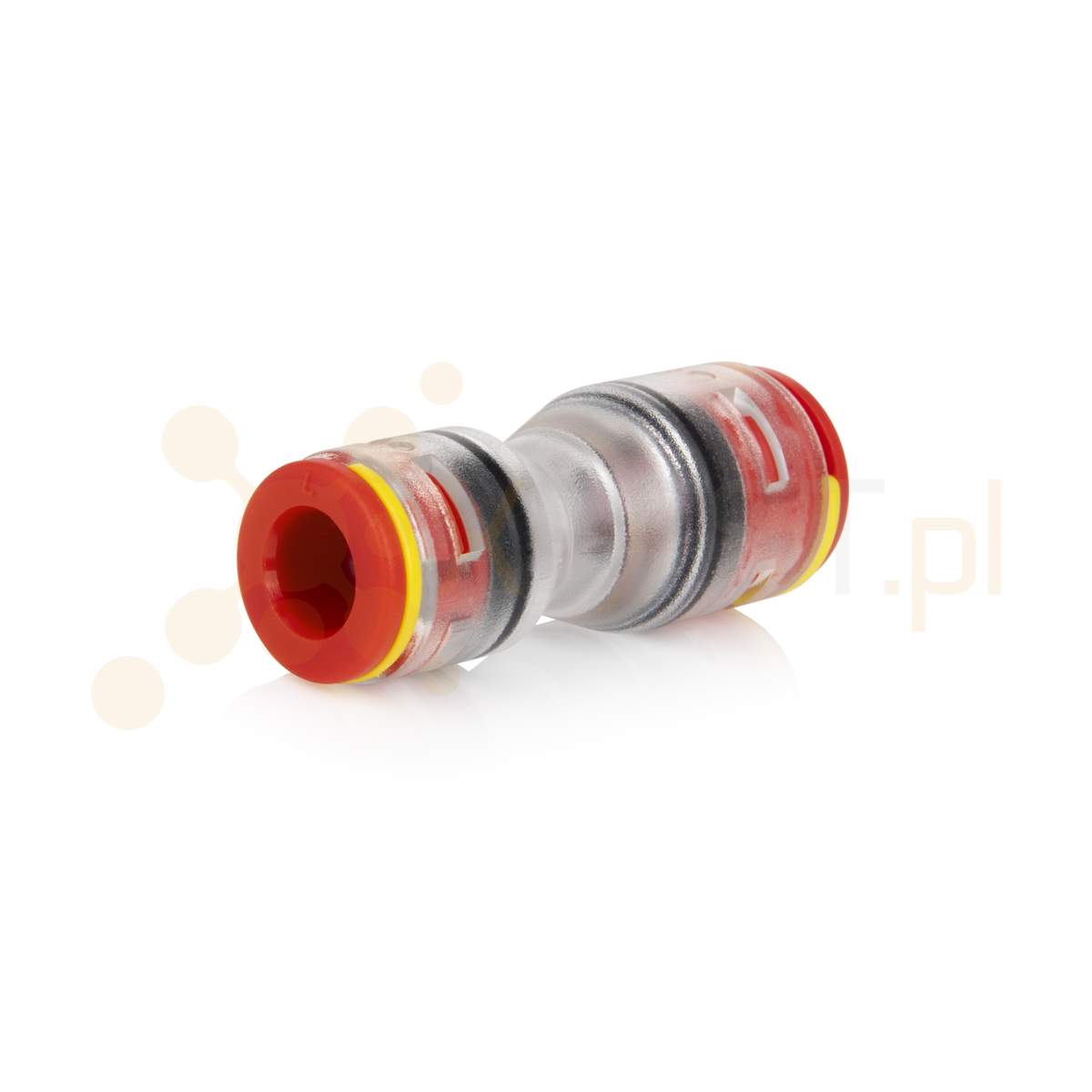 Microduct DB reducing connector 14/10mm to DI 10/6mm (14/10mm) + safety clips