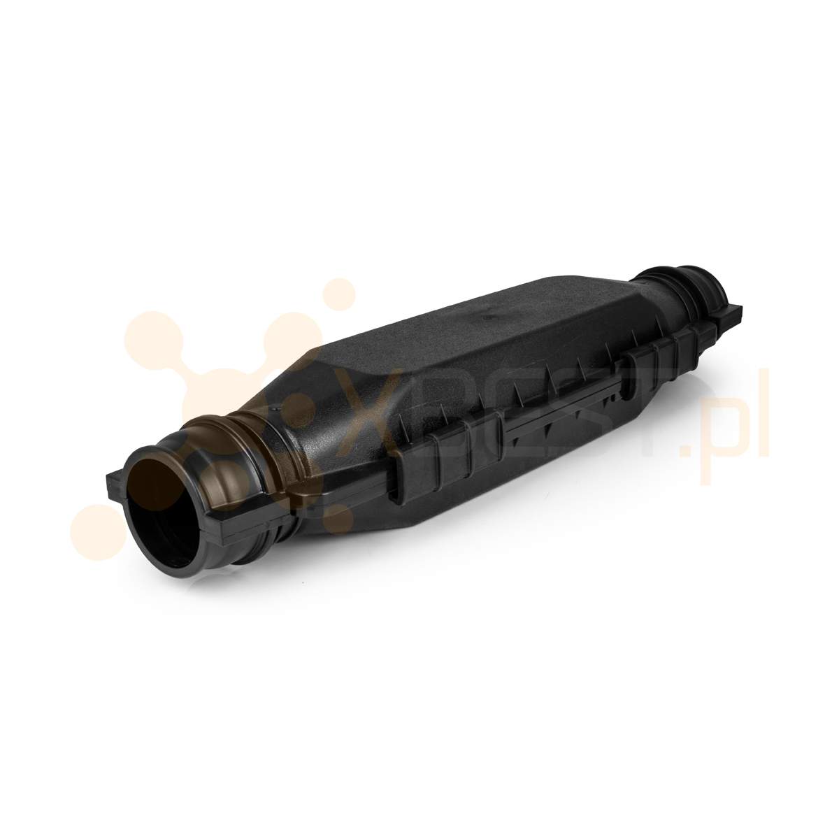 Złączka prosta dwudzielna do rury 25-50mm BLACK (zestaw naprawczy)