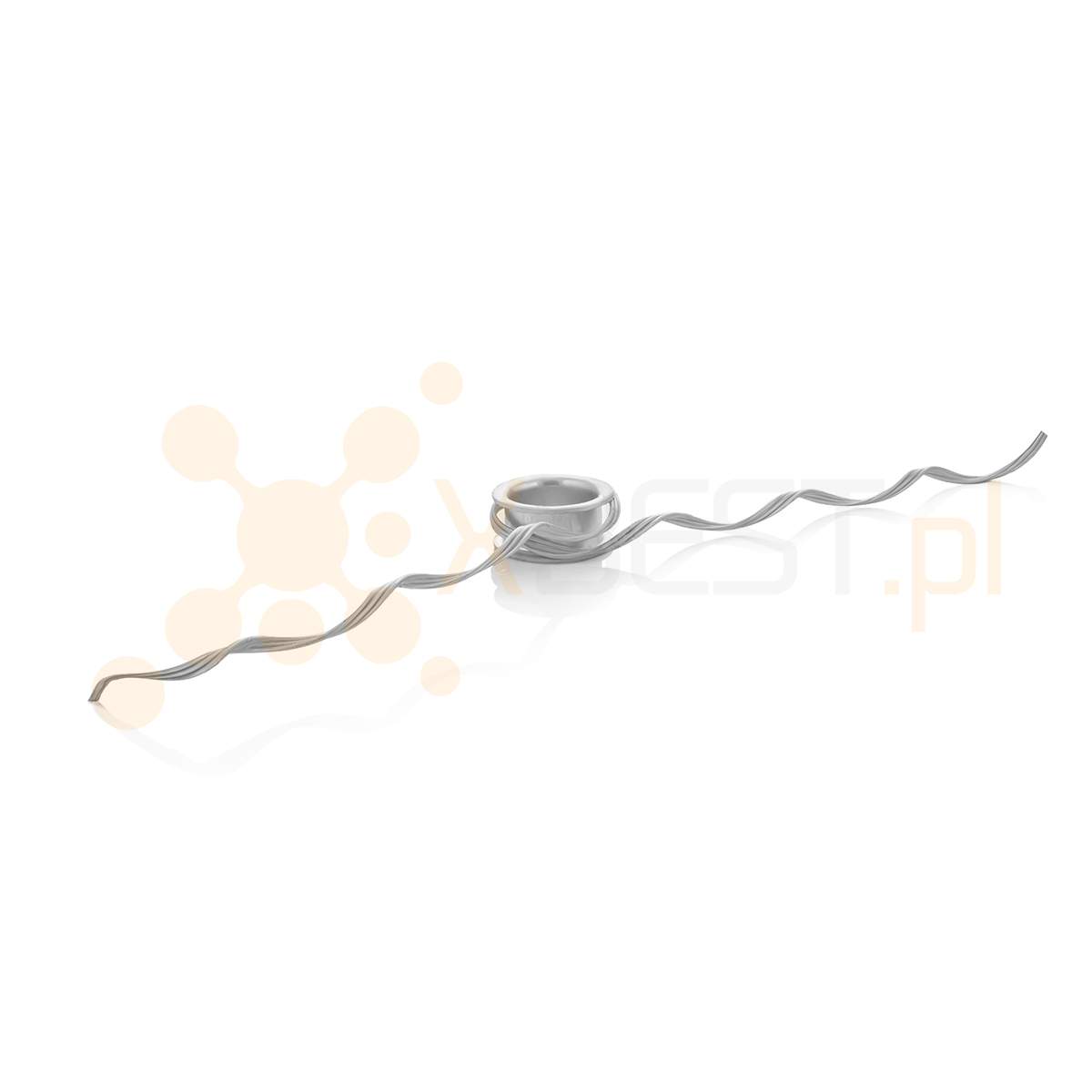 Uchwyt przelotowy Sdünnger SPIRAL S210-228 (21.0-22.8mm) WHITE 7kN