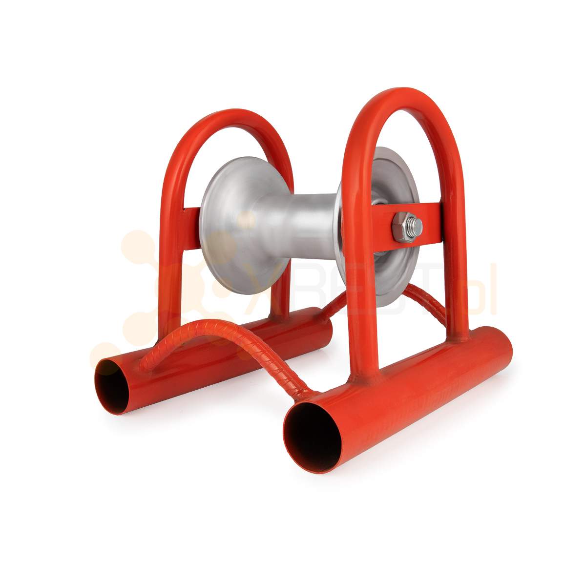 Aluminum straight cable roller