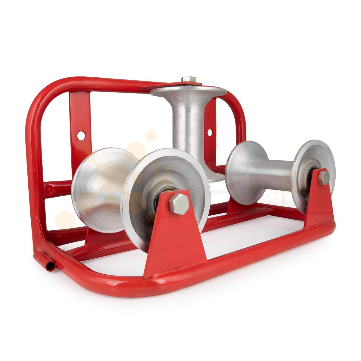 Aluminum corner cable roller