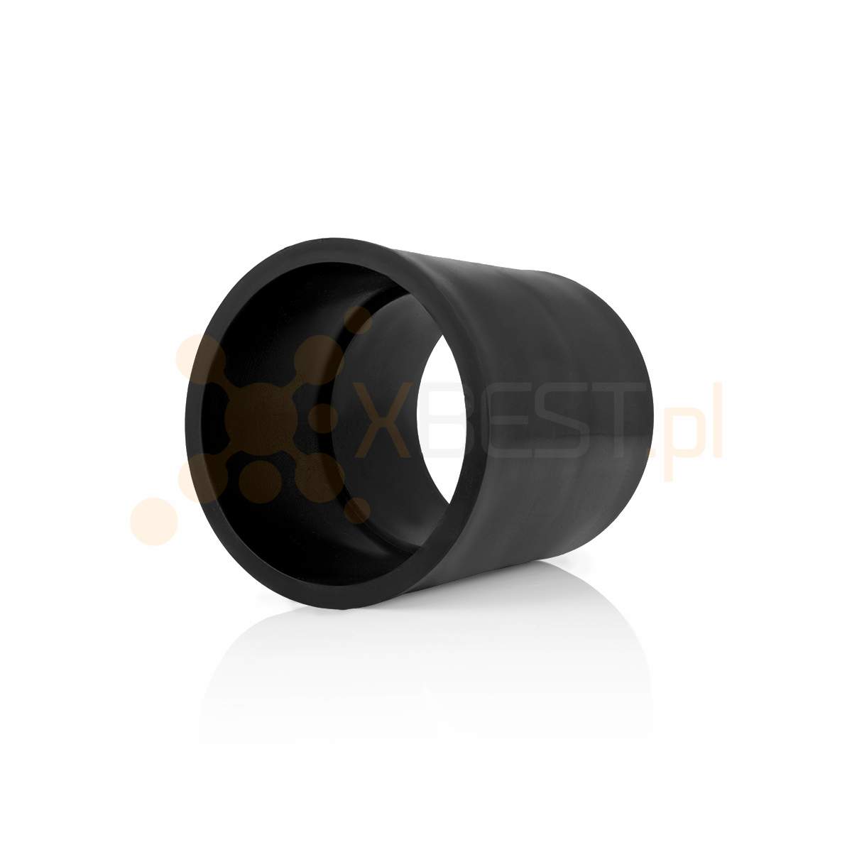 Manguito recto reforzado para tuberías RHDPEp Ø 75 mm