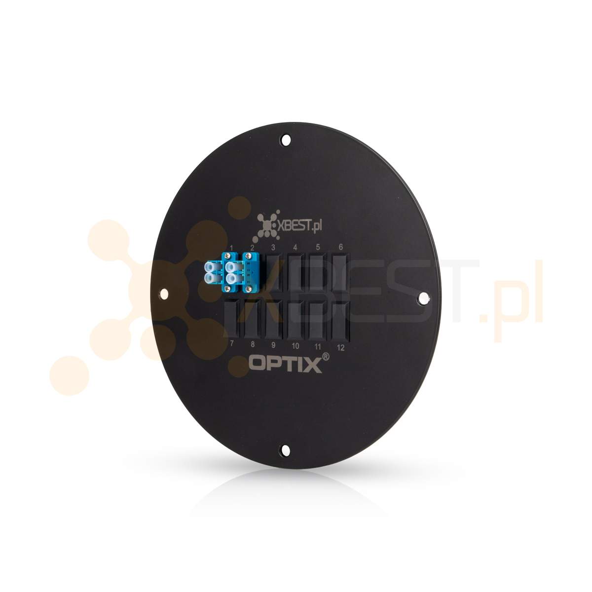 PatchPanel 12x SC SLX do bębna Adam Hall 70225