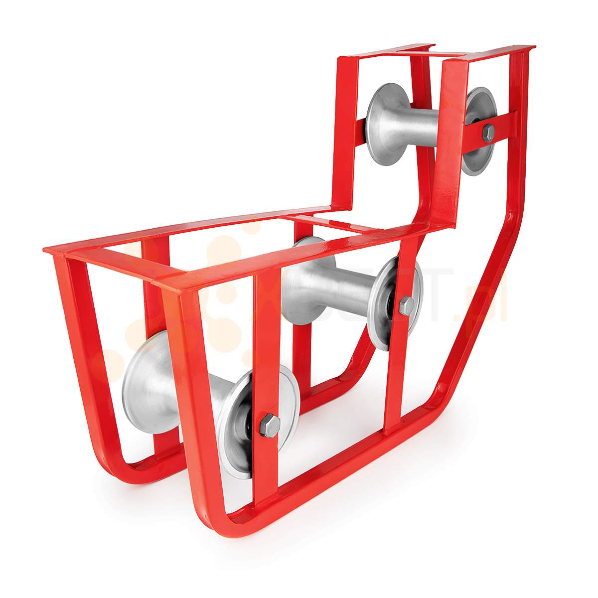 Rolka kablowa schodkowa, doziemna, aluminium