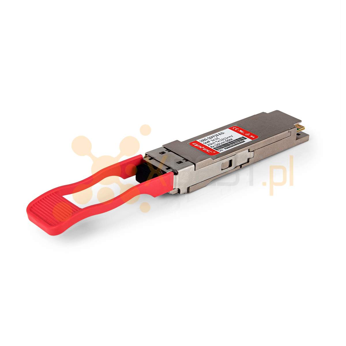 QSFP28 WDM OPTEC 100G SM LC 8.8dB 20km EML/PIN TX1311 DDM