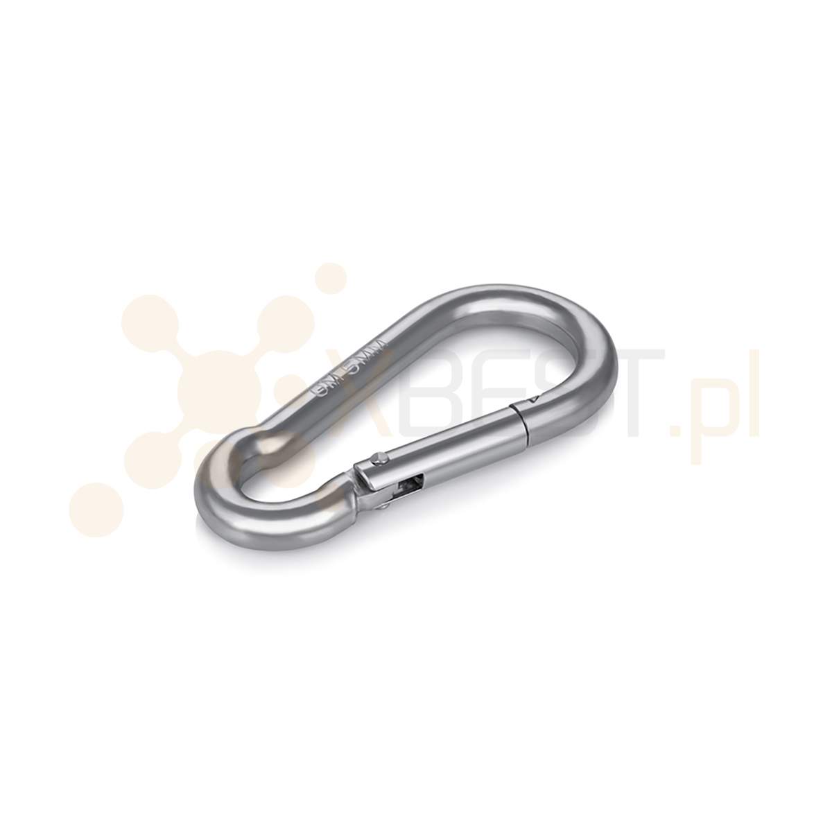 50x5 mm Zinc-Plated Snap Hook (Without Safety Lock)
