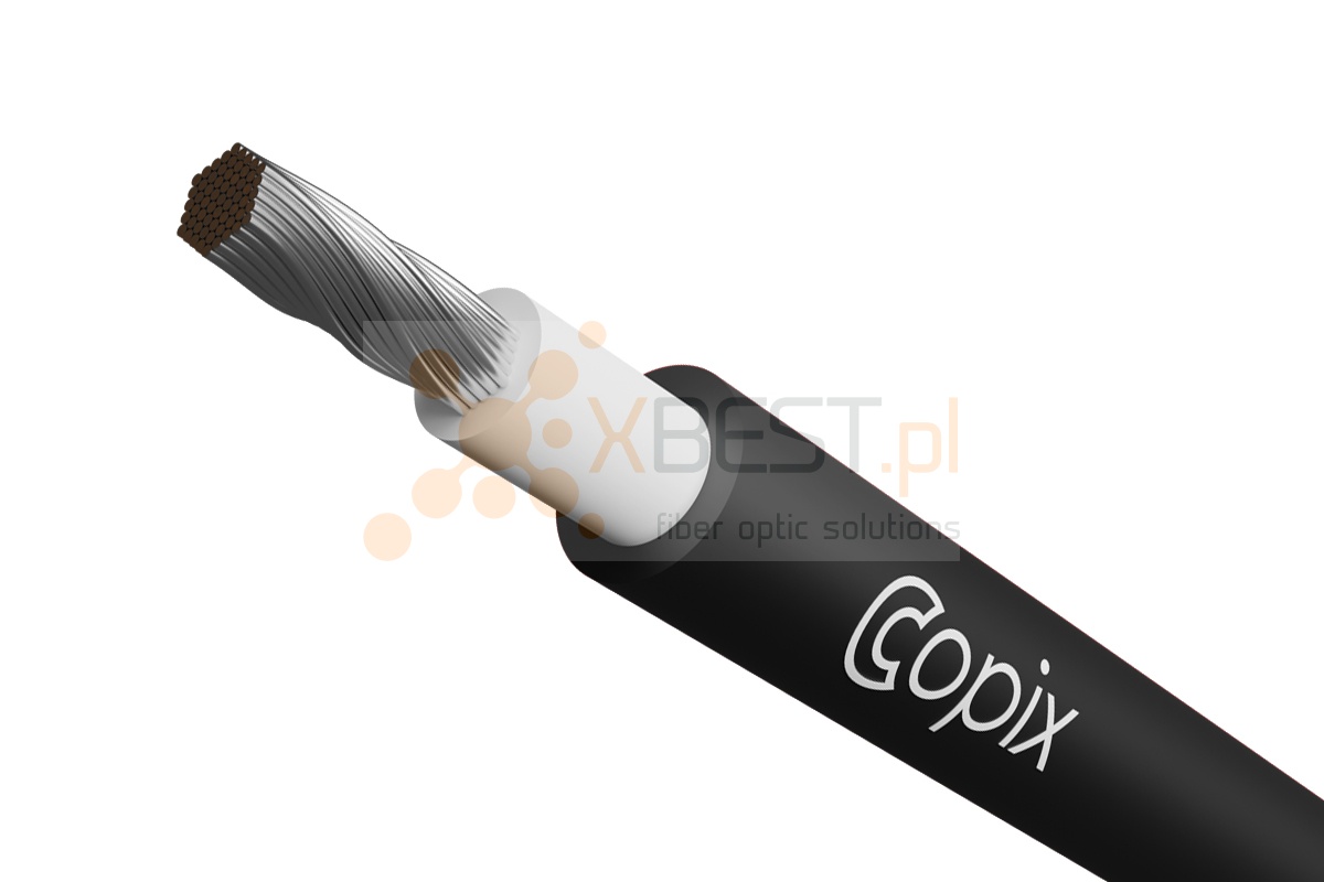 Kabel solarny Copix SC201 1.0/1.5kV 1x6mm2 LSZH Black