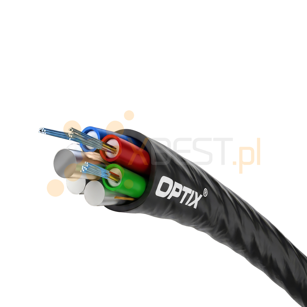 OPTIX cable Micro Z-XOTKtmd 12x9/125 2T6F ITU-T G.652D 0.65kN