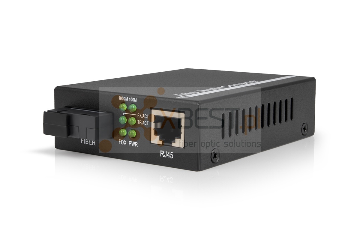 Converter OptecLink WDM TX1310 14S-MC112CS-GE (10/100/1000Base-TX to 1000Base-FX), 1xGE port