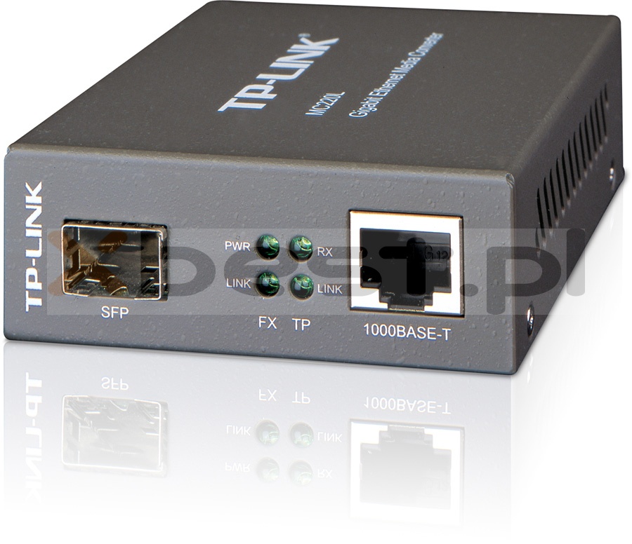 Converter TP-LINK-MC220L, 1xGE, 1xSFP ports