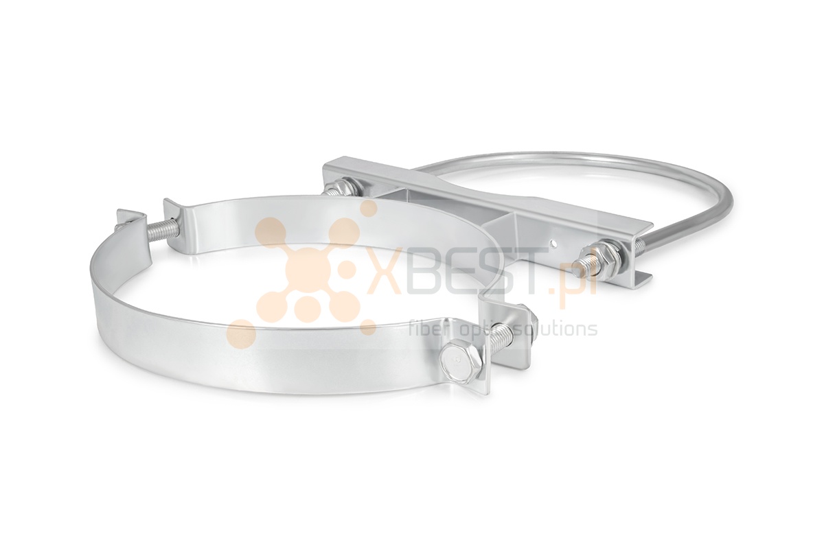 Mounting bracket (Bracket + clamp) for Tracom SC T fibre optic splice closures