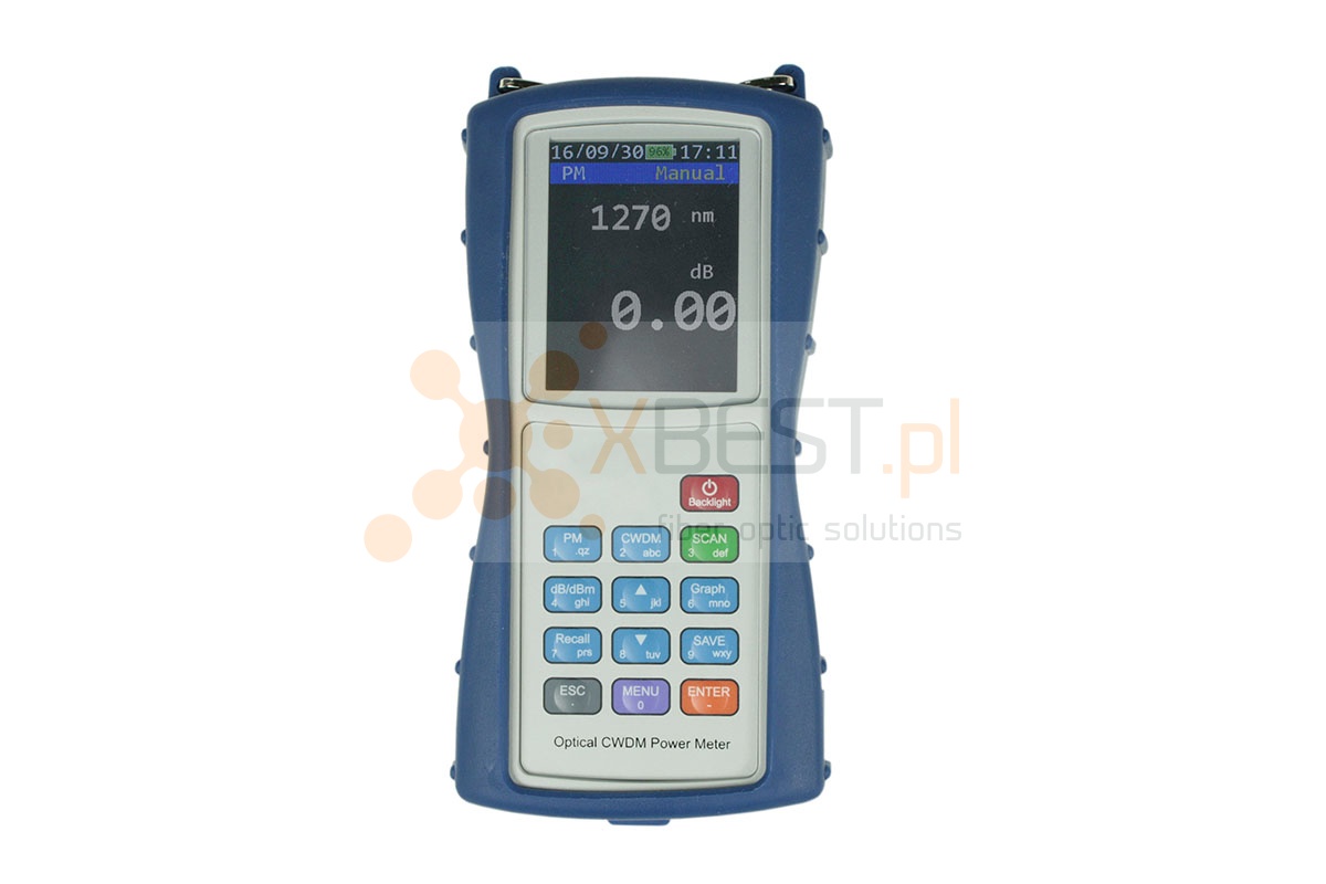 Miernik mocy optycznej OCPM-18 CWDM 18CH (-40~+10dBm) 1270-1610nm