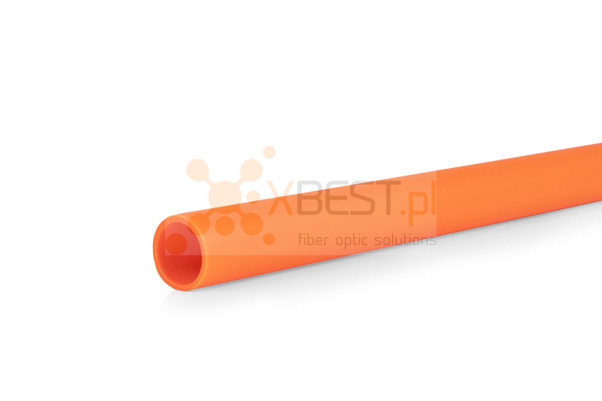 Mikrorura światłowodowa 14/12, kanałowa DI, pomarańczowa