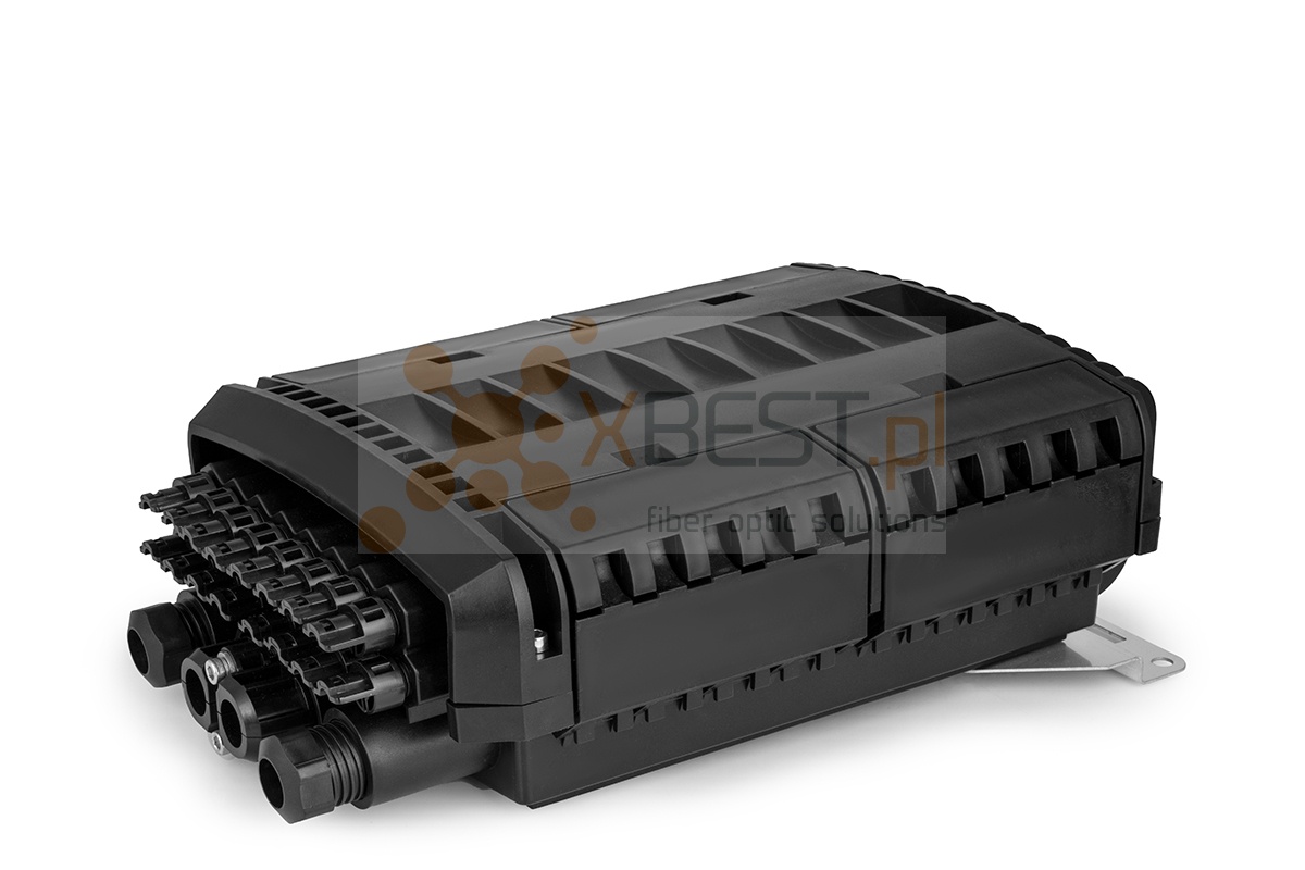 Mufa światłowodowa Tracom FTTX DAC-S 4+16IN 18SC Ø4mm (18J +Patch Panel)
