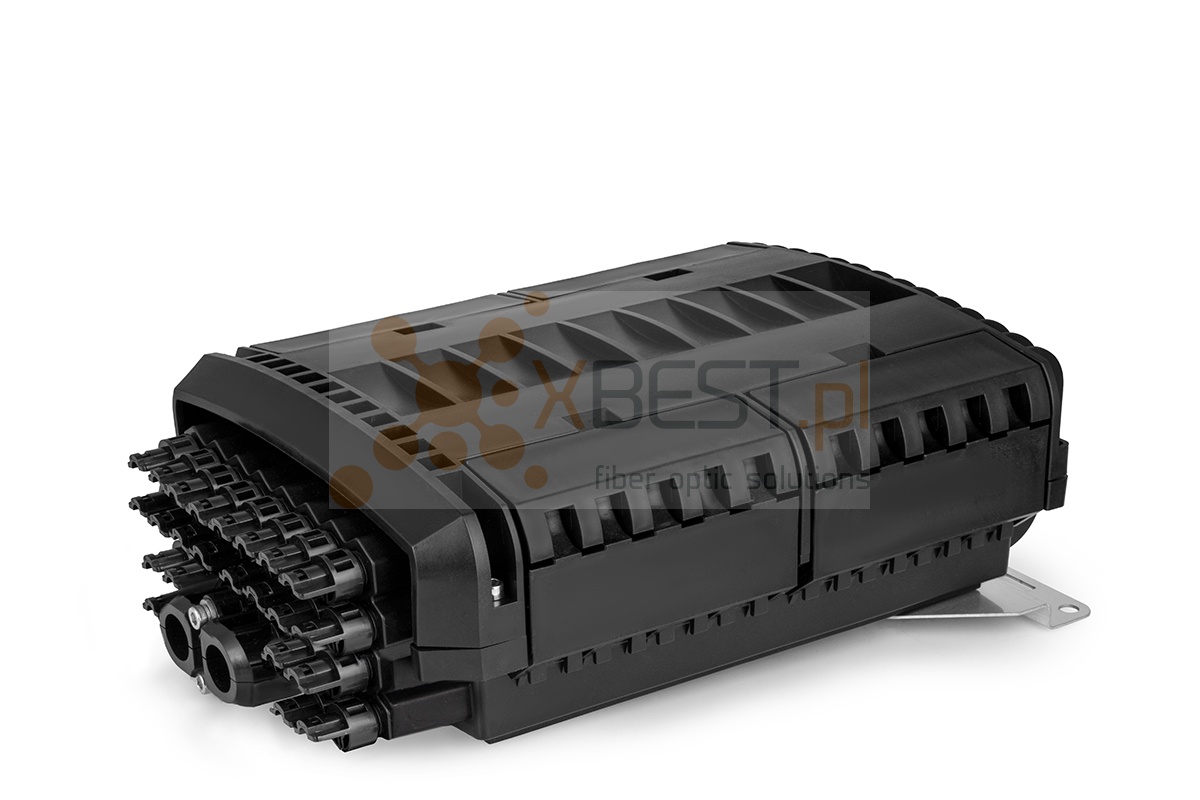 Mufa światłowodowa Tracom FTTX DAC 2+24IN Ø4mm (48/96J +Patch Panel) v2