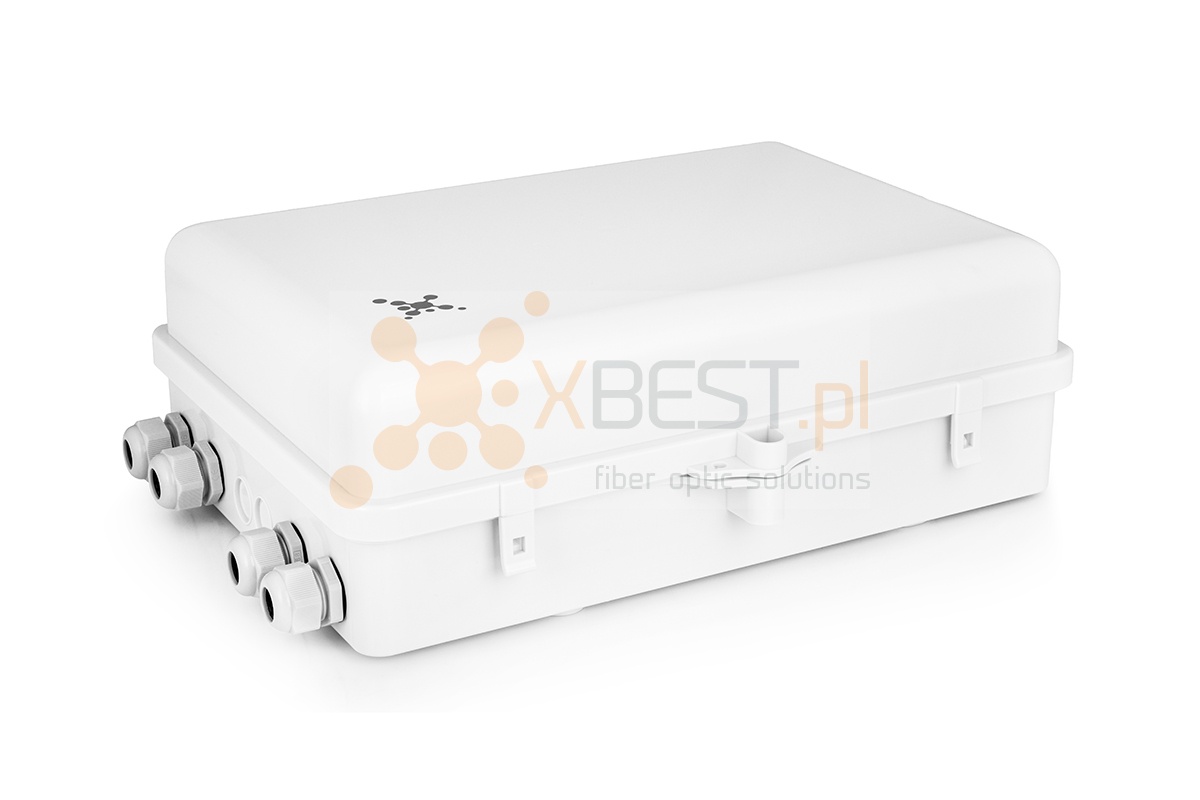 Mufa światłowodowa Tracom FTTX ODU BIG 4IN + 4x Cassette1x8 WHITE