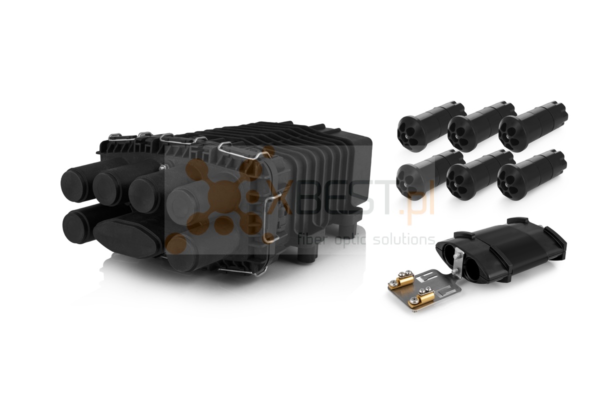 Fibre optic splice closure Tycon 500 F6-D-14S 192J-24xD-1slot M5-000