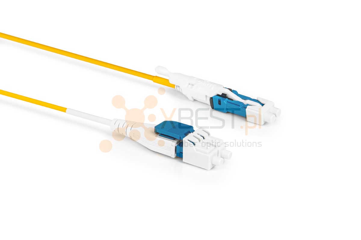 MultiPatchcord ConnLink GOLD 2x G.657A2 Typ B CS/UPC-LC/UPC 2M 2.0mm YELLOW LSZH