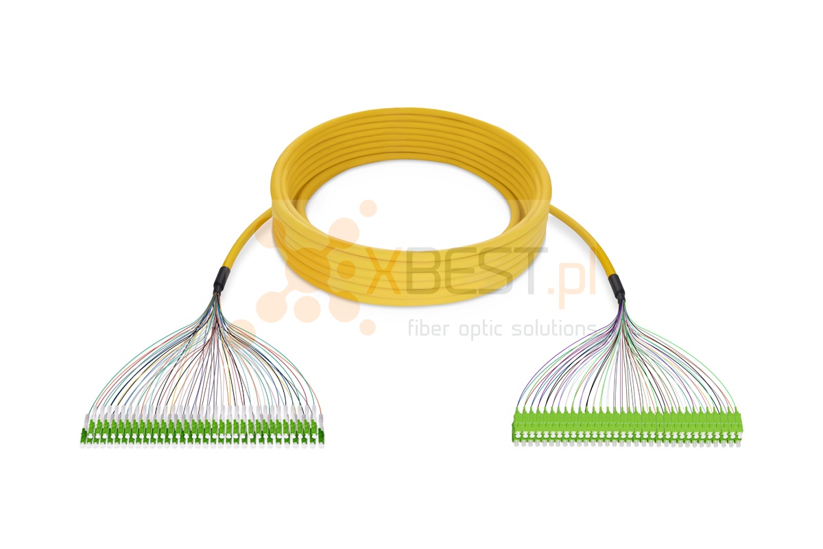MultiPatchcord ConnLink SILVER 64x G.652D LC/APC-SC/APC 3M 6.8mm YELLOW LSZH