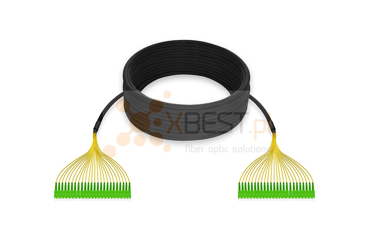 MultiPatchcord OPTIX Aramid DROP Z-XOTKtcdD SM G652D 24J, SC/APC-SC/APC, 150M