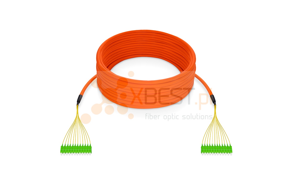 MultiPatchcord OPTIX DAC DROP Z-XOTKtcd SM G652D 12J, SC/APC-SC/APC, 125M