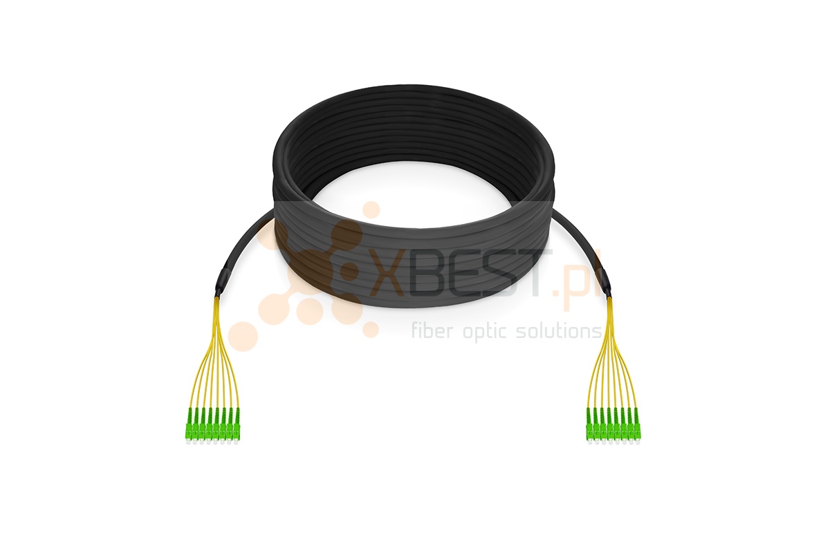 MultiPatchcord OPTIX LSZH DROP W-NOTKSdD SM G657A1 8J, SC/APC-SC/APC, 60M