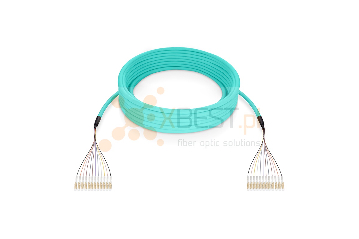 MultiPatchcord OPTO, 12x50/125 (OM3), LC/UPC-LC/UPC, 30M