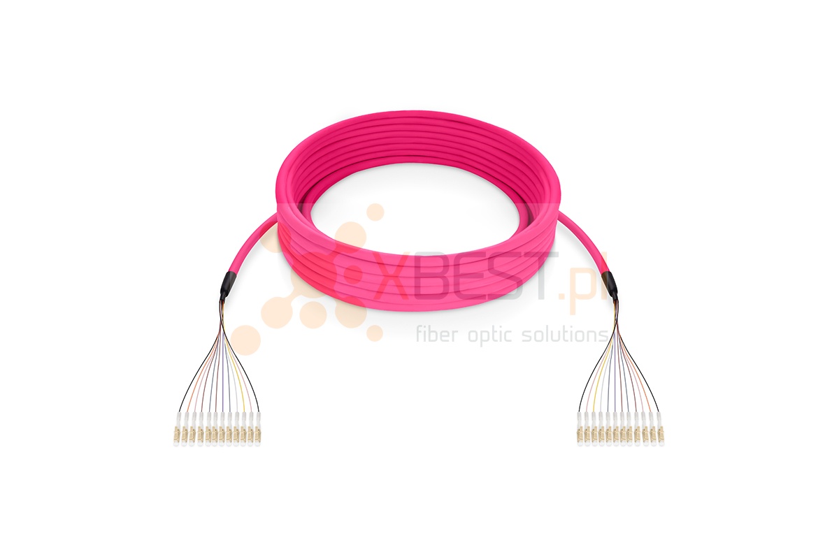 MultiPatchcord OPTO, 12x50/125 (OM4), LC/UPC-LC/UPC, 15M