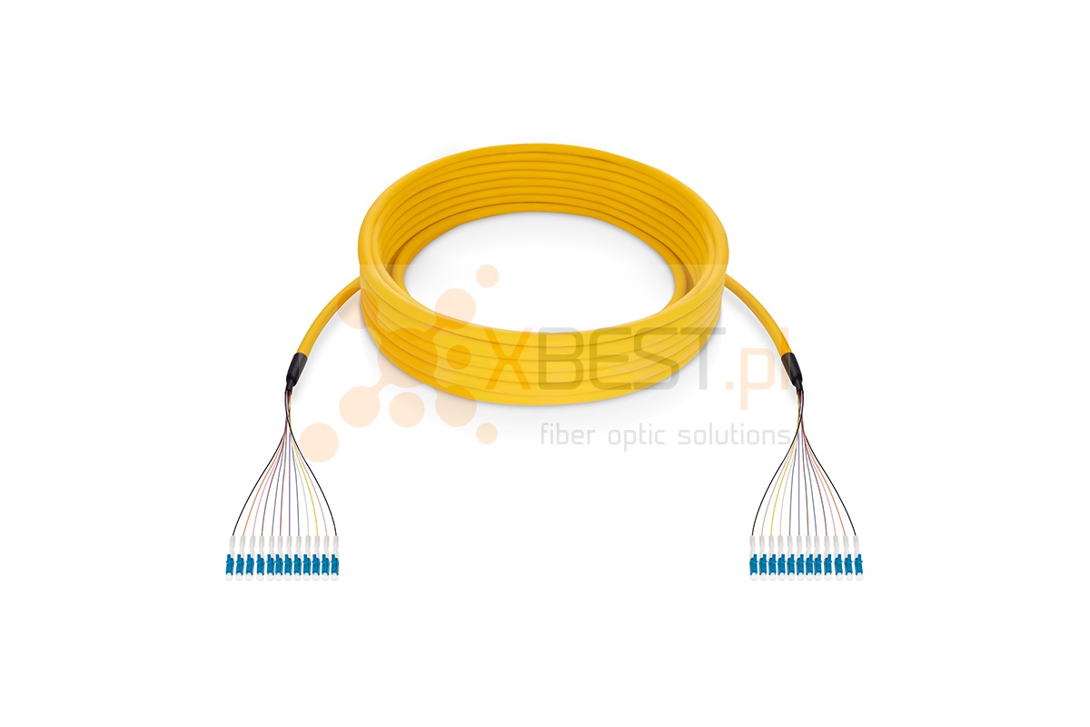 MultiPatchcord OPTO, 12x9/125, LC/UPC-LC/UPC, 15M