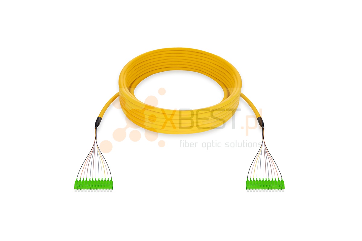 MultiPatchcord OPTO, 12x9/125, SC/APC-SC/APC, 10M