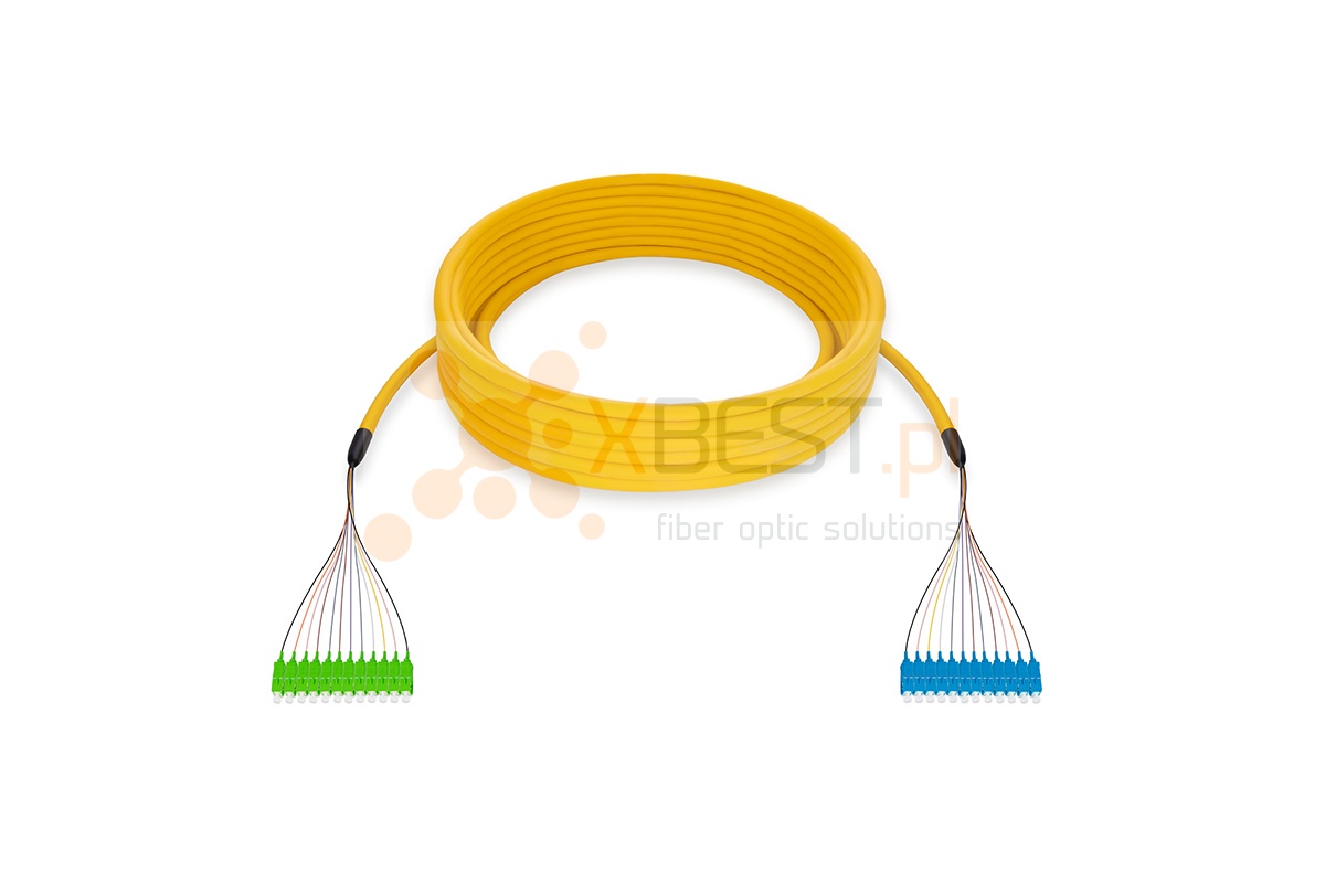 MultiPatchcord OPTO, 12x9/125, SC/APC-SC/UPC, 10M