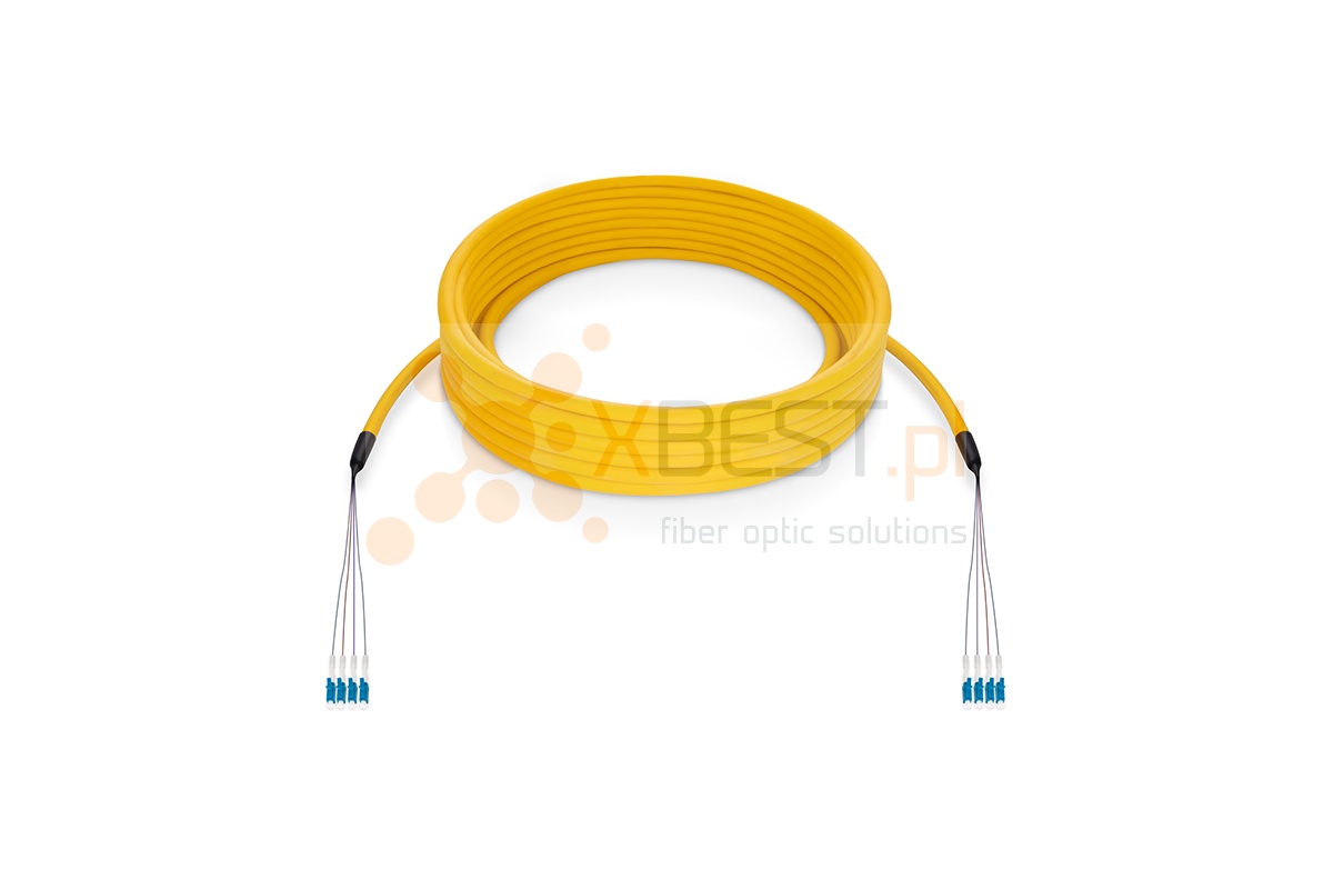 MultiPatchcord OPTO, 4x9/125, LC/UPC-LC/UPC, 40M
