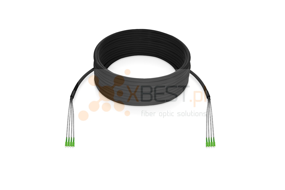 MultiPatchcord zbrojony OPTIX AirFlow DROP S-QOTKSdD SM G657A2 4J, SC/APC-SC/APC, 30M