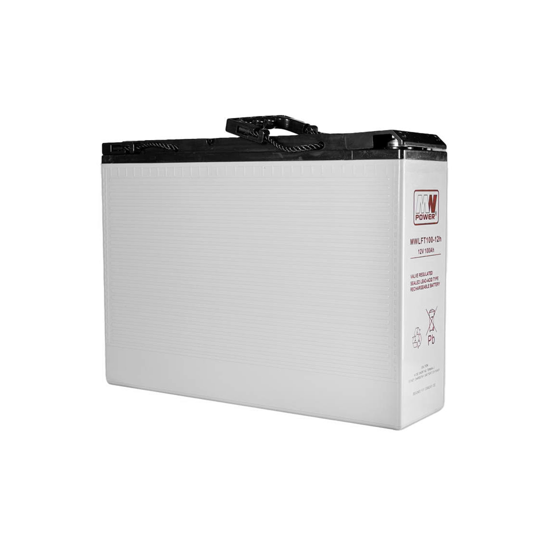 AGM Battery MW Power MWLFT 100-12 Series 12V 100Ah (Long Life)