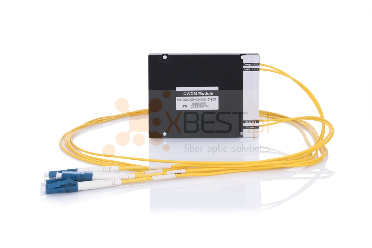 OADM BiDi OPTO, Add XXXXnm, Drop XXXXnm, 2.0mm SM G657A, LC/UPC (ABS BOX)