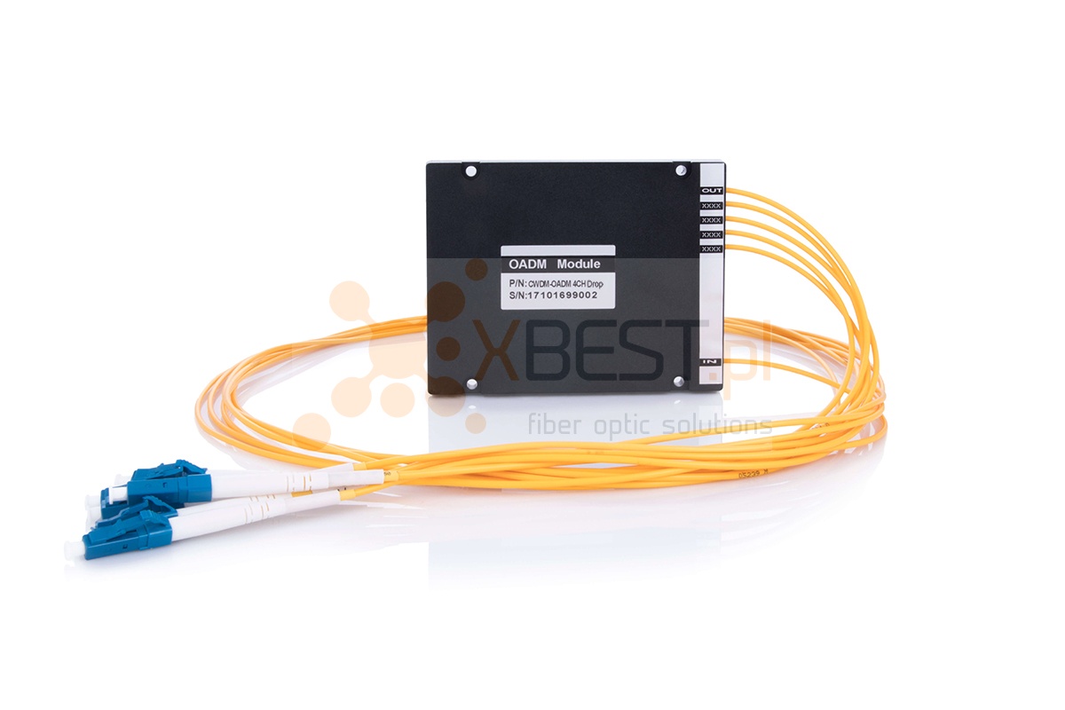 OADM BiDi OPTO, Drop XXXX, XXXX, XXXX, XXXXnm, 2.0mm SM G657A, LC/UPC (ABS BOX)